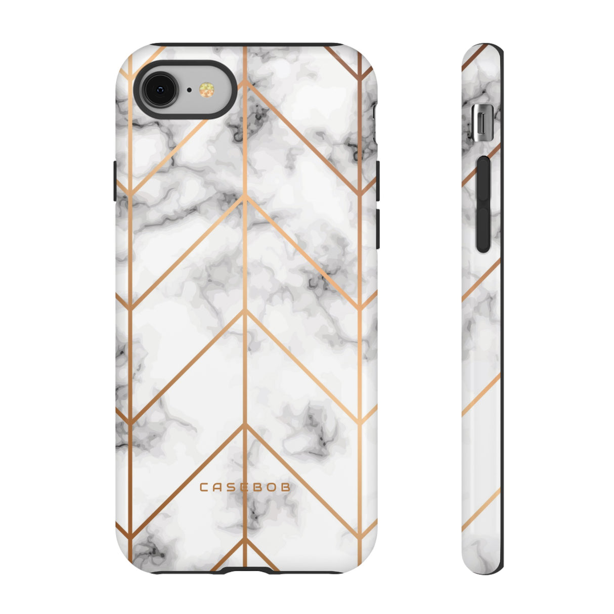 Golden Marble Phone Case - Protective - Protective Phone Case