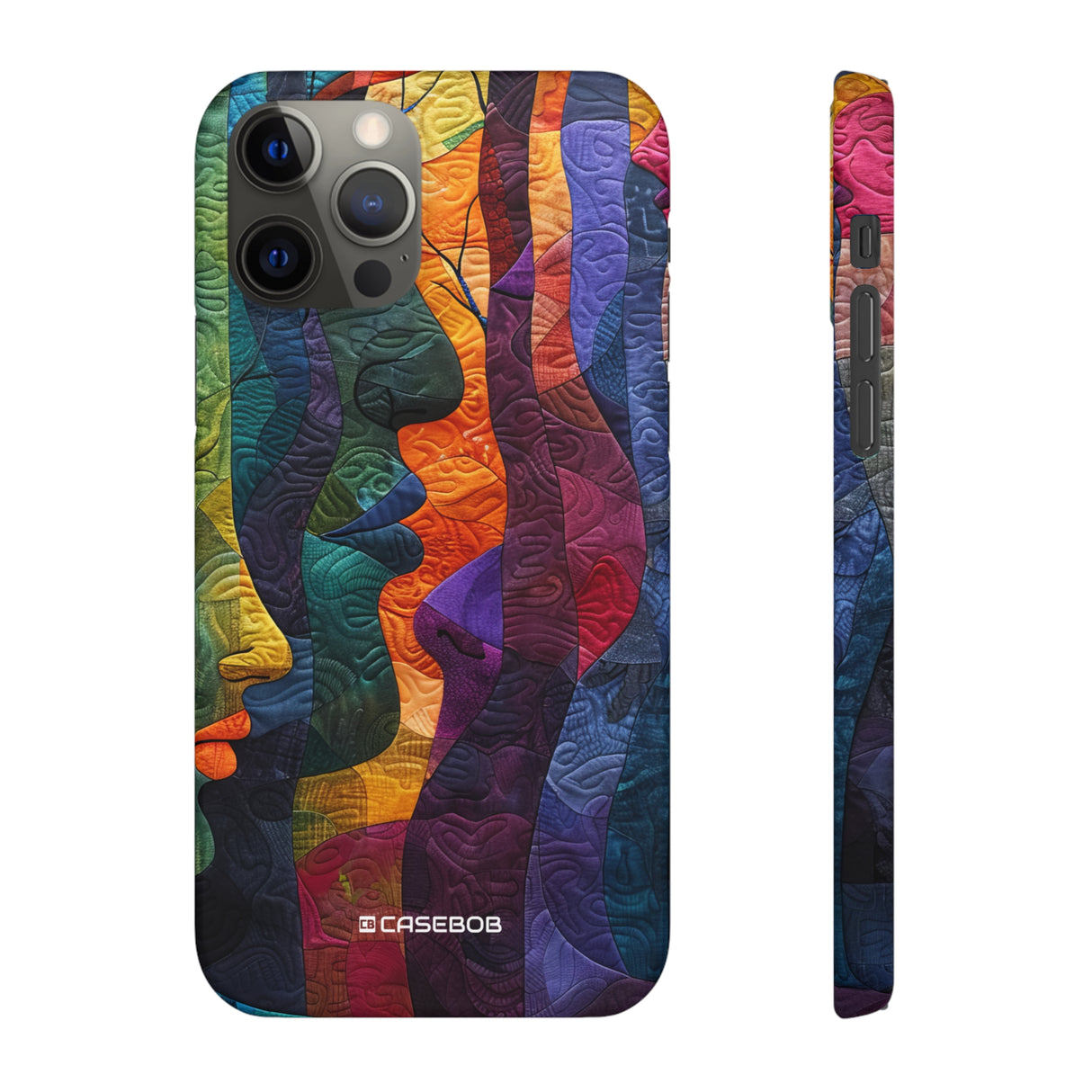 Interwoven Vibrance | Slim Phone Case for iPhone