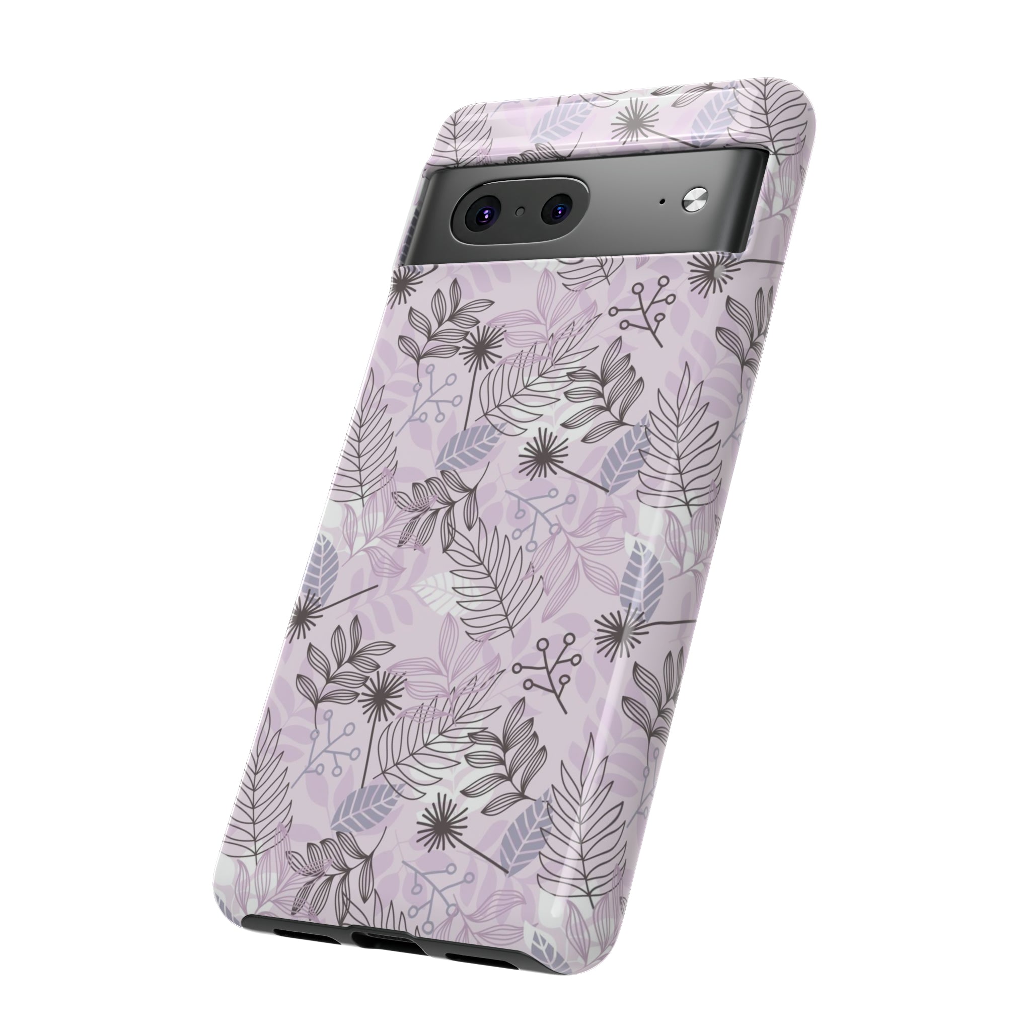 Purple Leaf - Protective Phone Case