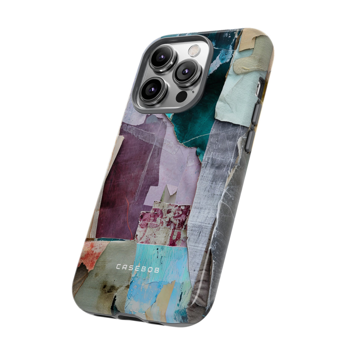 Textured Fabric Fusion - Protective Phone Case