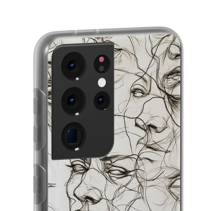 Ethereal Faces | Flexible Phone Case for Samsung Galaxy