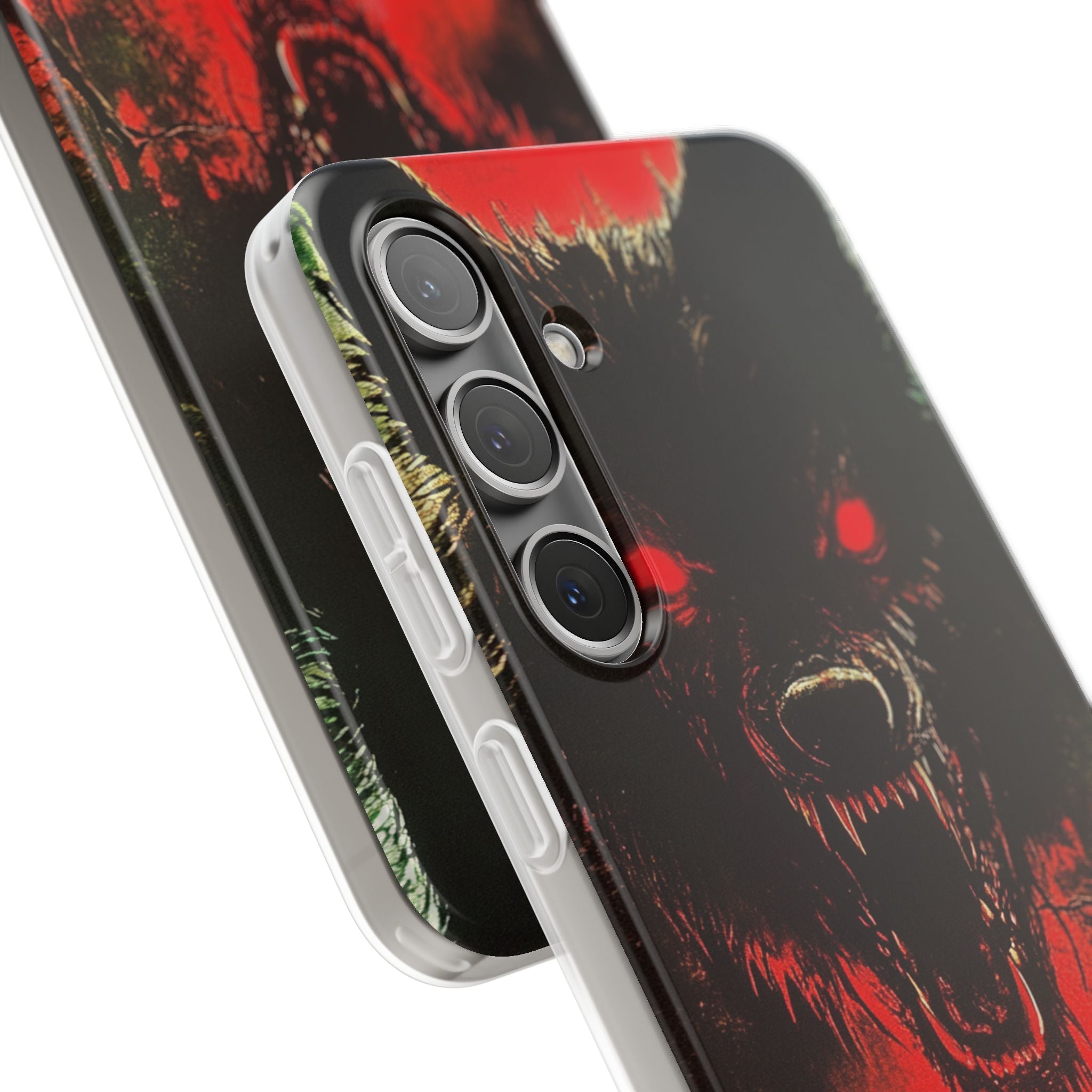 Crimson Wolf Samsung S24 Plus Case - Soft