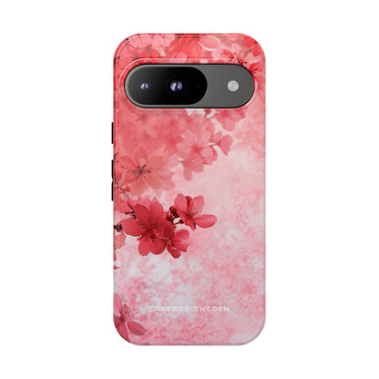 Cherry Blossom Gradient Harmony Google Pixel 9 - Tough Phone Case