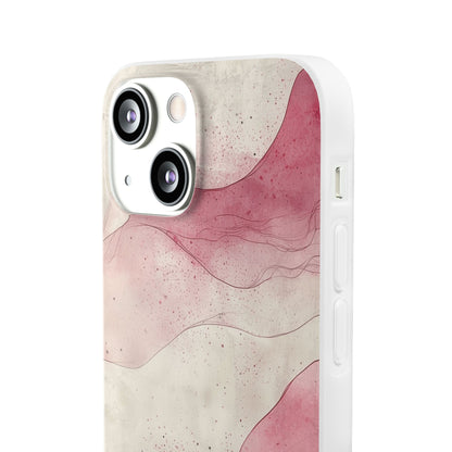 Crimson Waves iPhone 13 mini Case - Soft