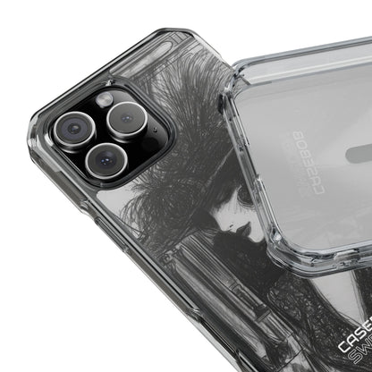 Vintage Feather Elegance iPhone 16 - Impact Clear+