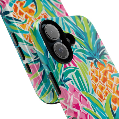 Pineapples Dance Bright - iPhone Case