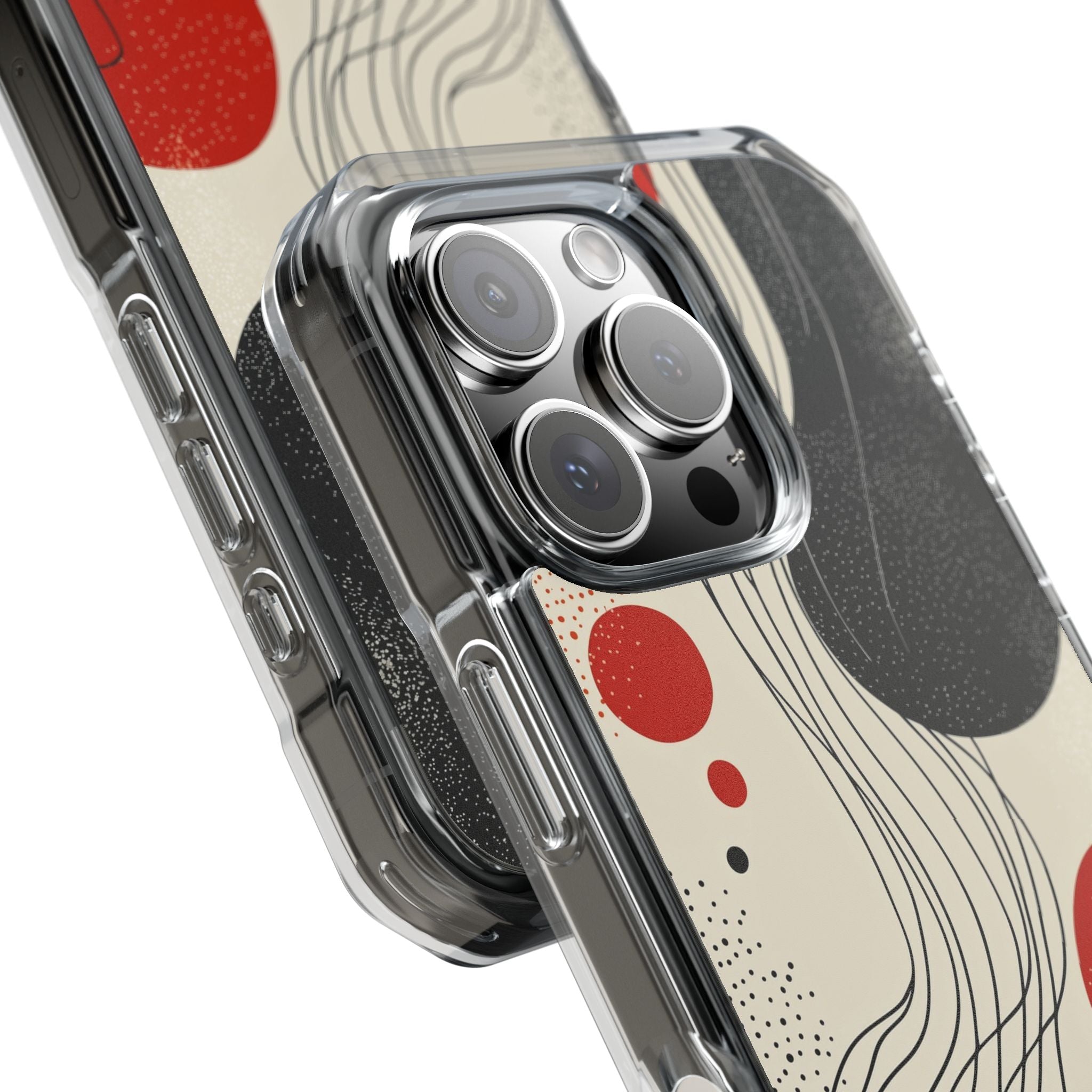 Waves Embrace Flora iPhone Case - Impact