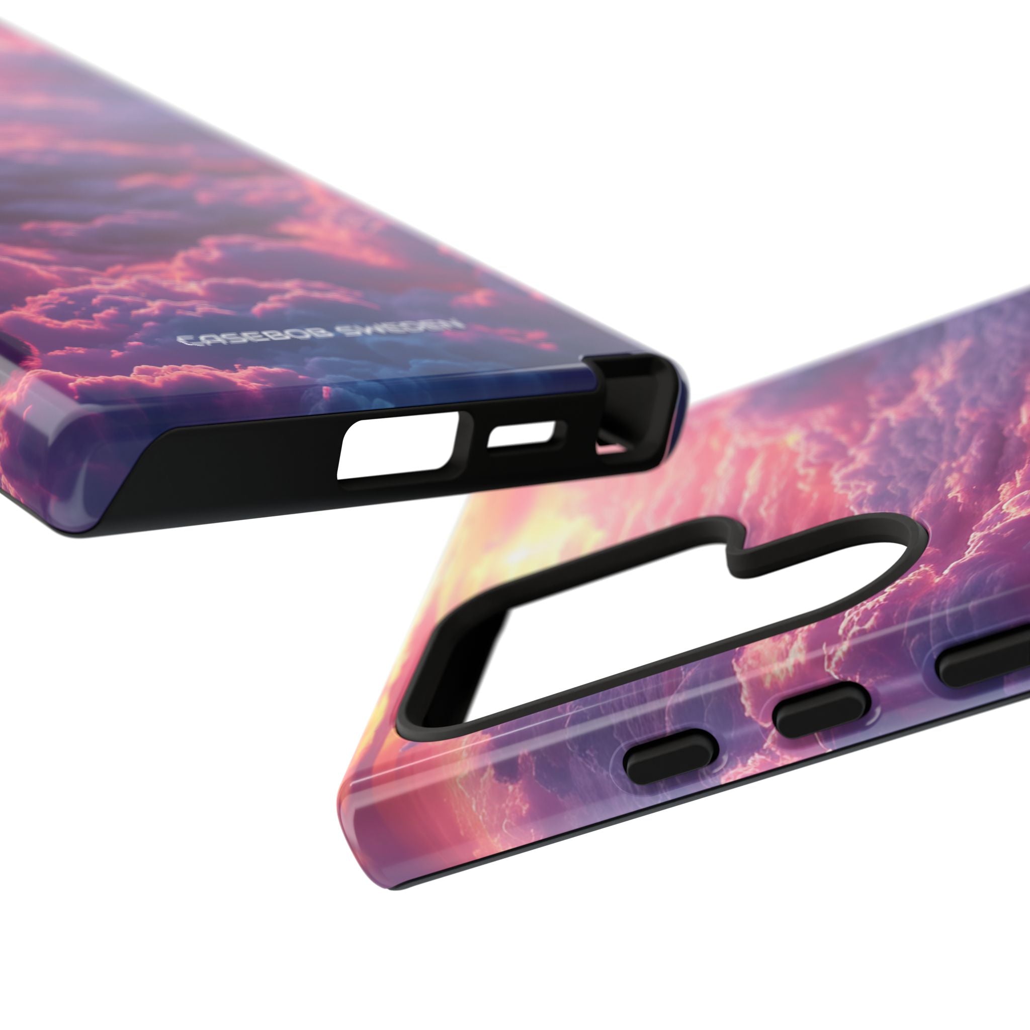 Pink Purple Clouds - Tough Samsung S24 Phone Case