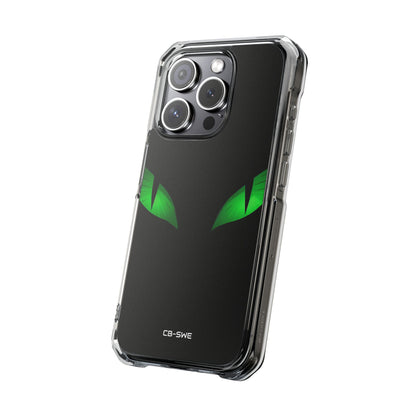 Mystical Green Gaze iPhone Case - Impact
