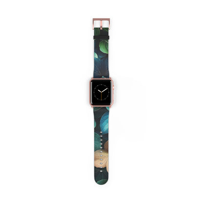 Teal Bloom - Watch Band