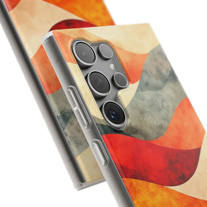 Cracked Wave Sunset Samsung S24 Ultra Case - Soft