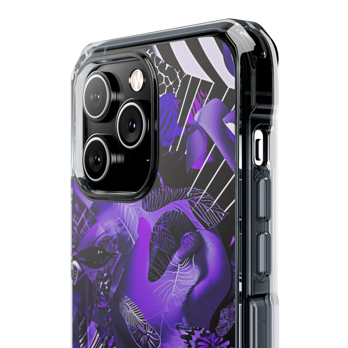 Ultra Violet  | Phone Case for iPhone (Clear Impact Case - Magnetic)