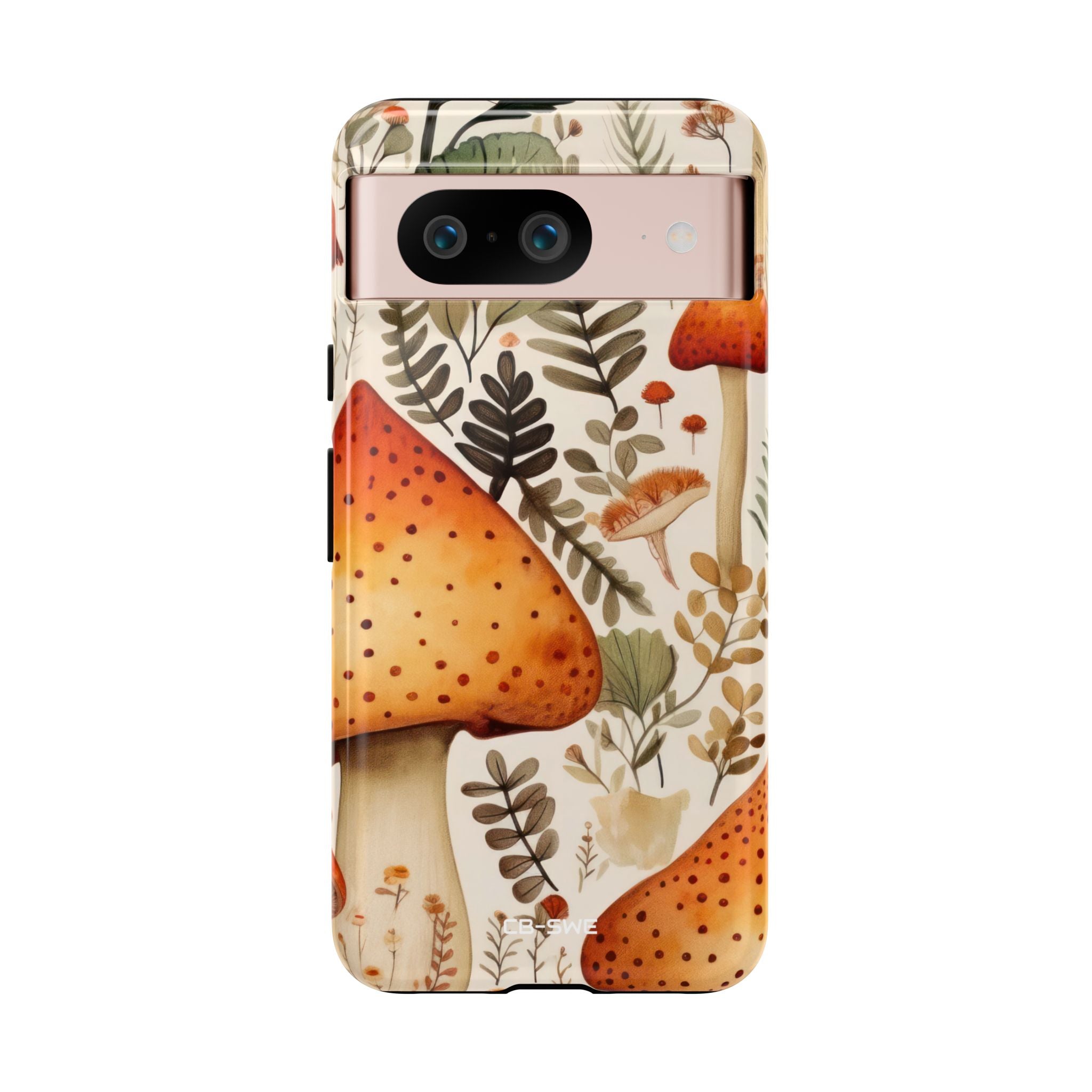 Mushrooms Sprout Cheerfully - Google Pixel Case