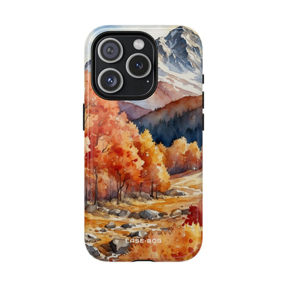 Snowcapped Radiance iPhone 15 Pro Case - Tough+