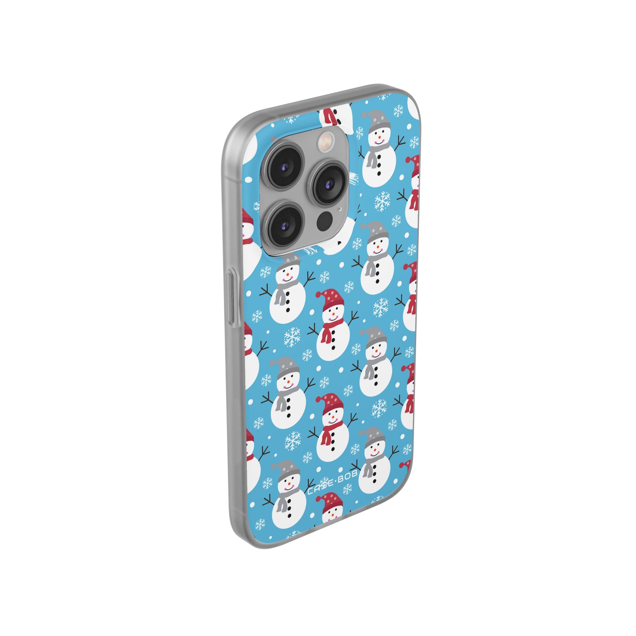 Snowman Parade iPhone 14 Pro Case - Soft