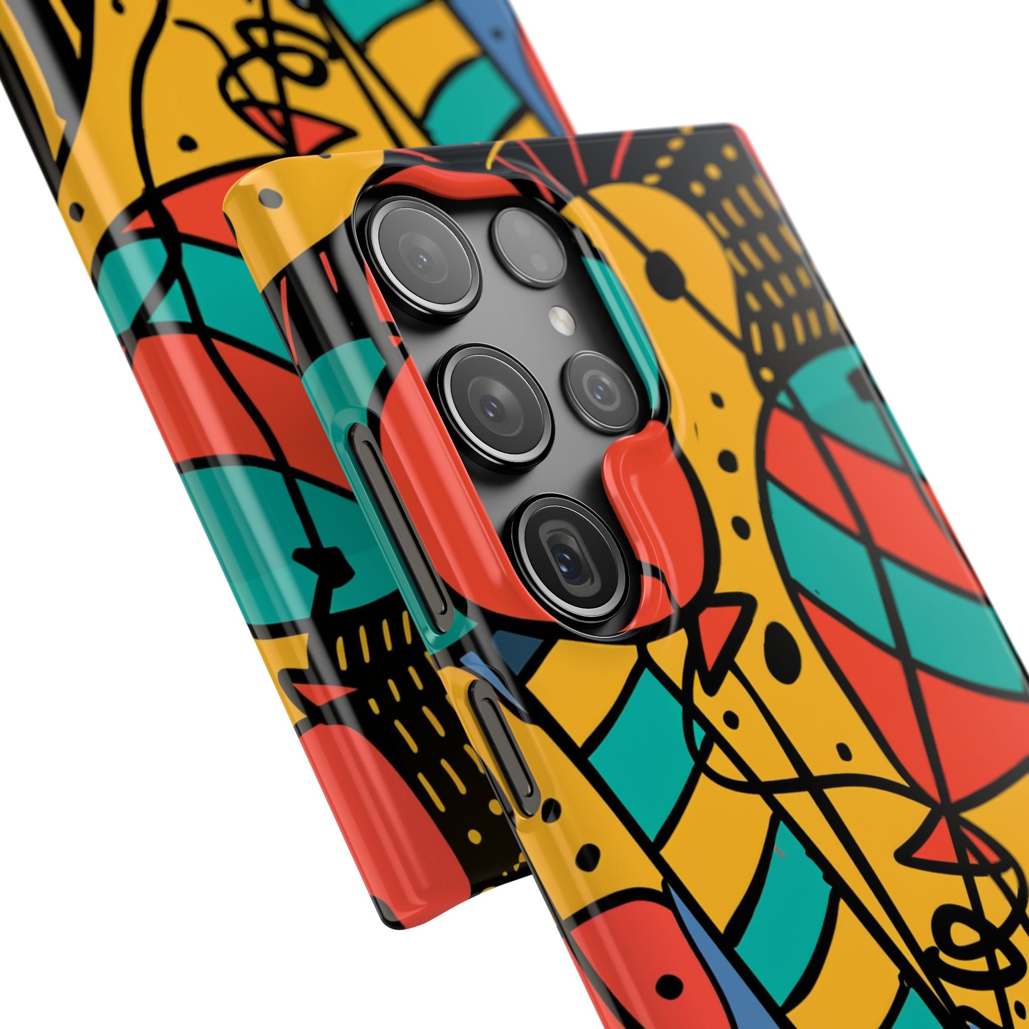 Playful Lines in Motion Samsung S23 - Slim Phone Case