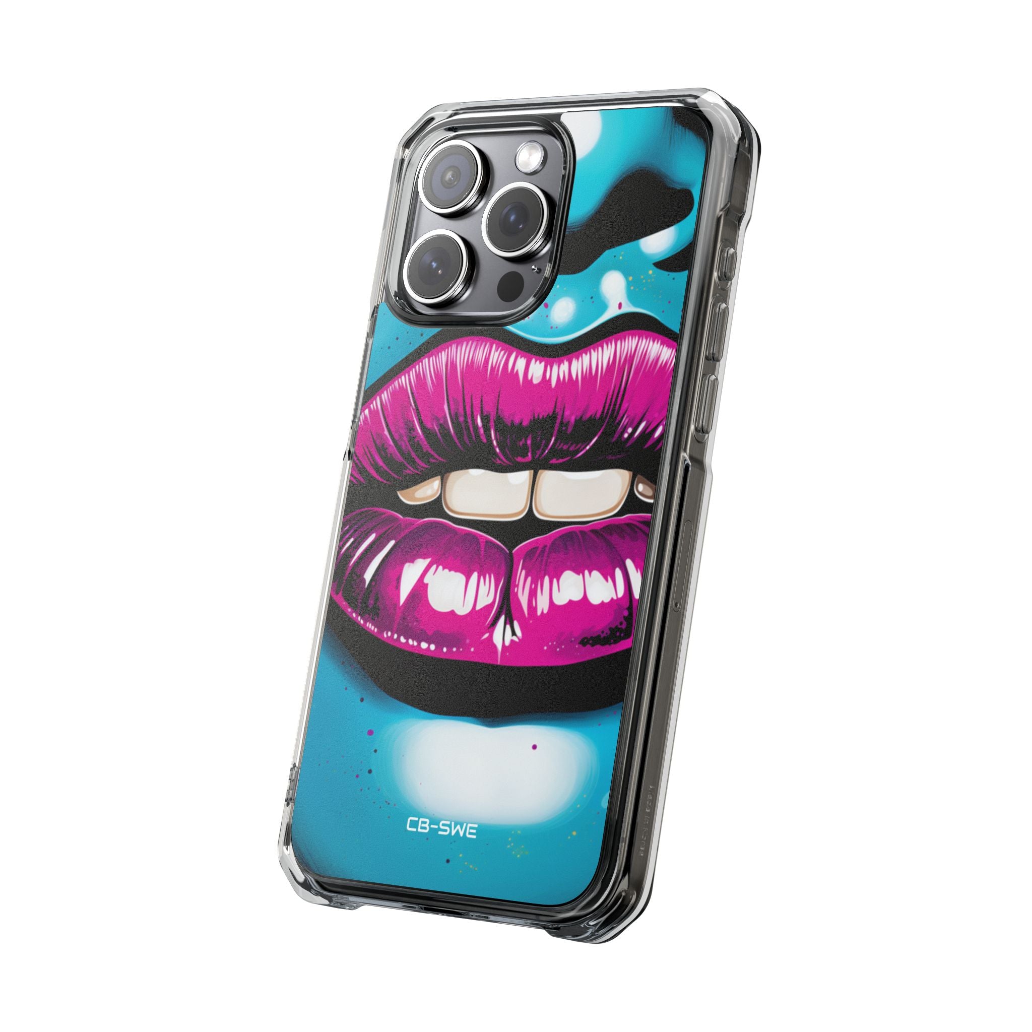 Vivid Lips Contrast iPhone Case - Impact