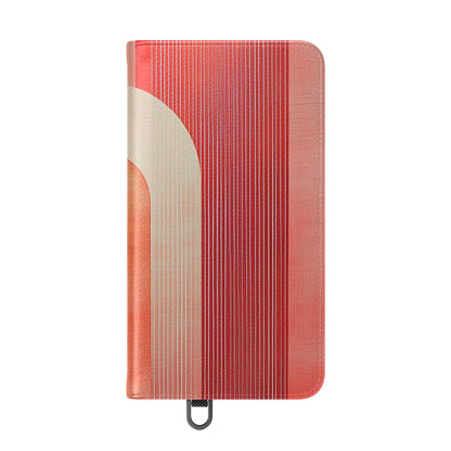 Crimson Archways - Samsung S24 Case - Wallet