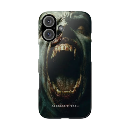 Gothic Wail of Decay iPhone 16 - Slim Phone Case