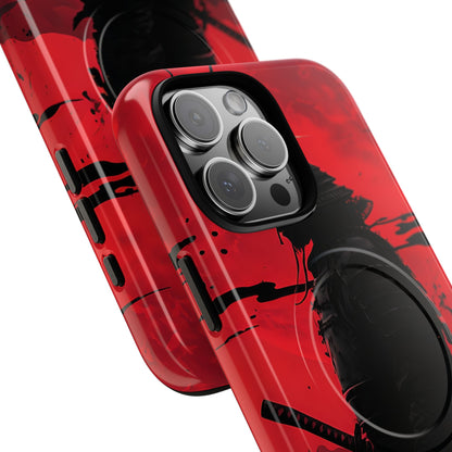 Crimson Samurai iPhone 16 Pro Max Case - Tough+