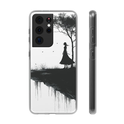 Solitary Serenity | Flexible Phone Case for Samsung Galaxy