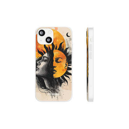 Sunlit Duality | Flexible Phone Case for iPhone