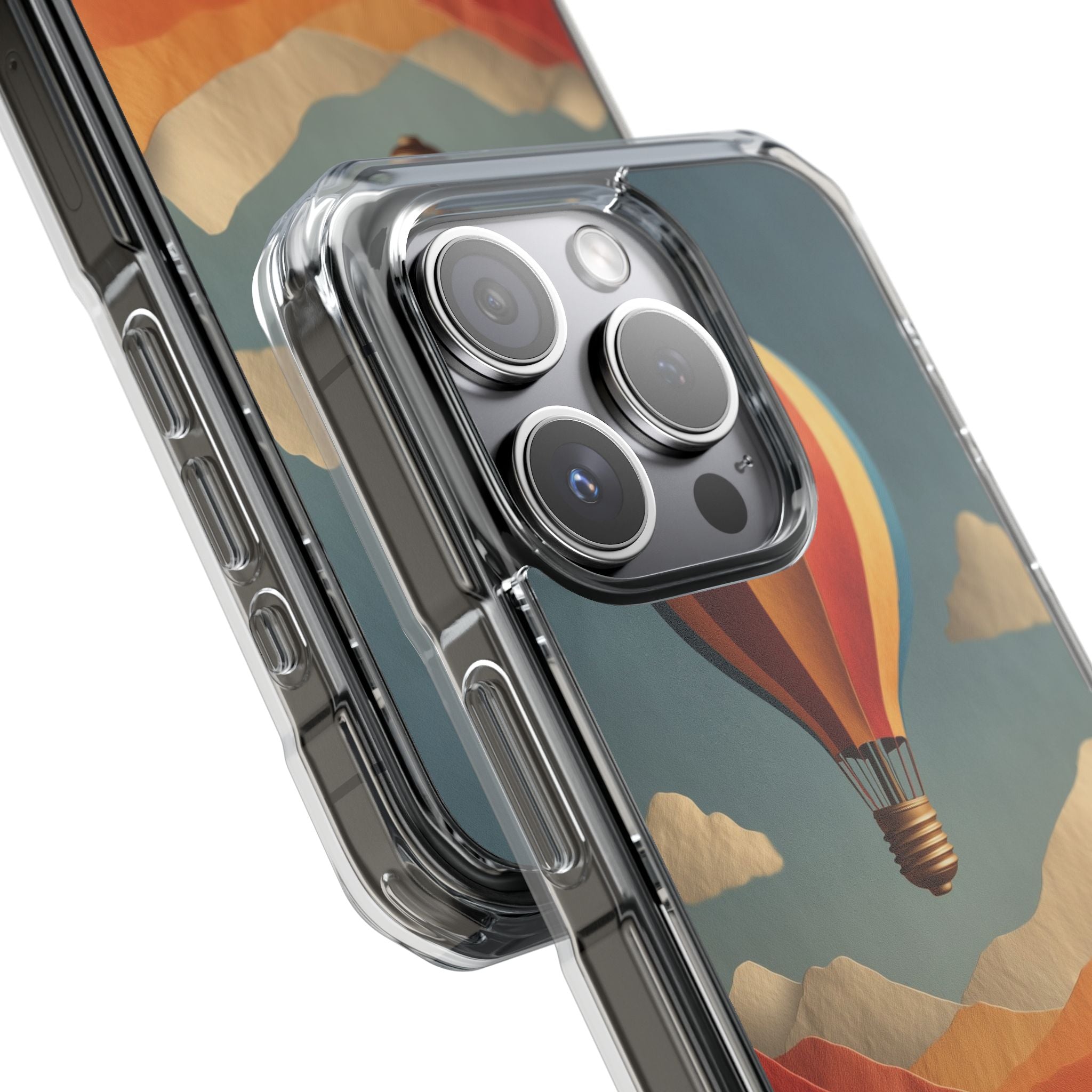 Hot Air Balloon Soars iPhone Case - Impact