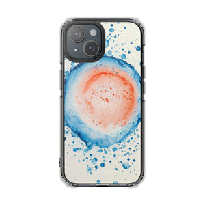 Vibrant Waves Dance iPhone Case - Impact