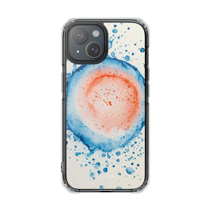 Vibrant Waves Dance iPhone Case - Impact
