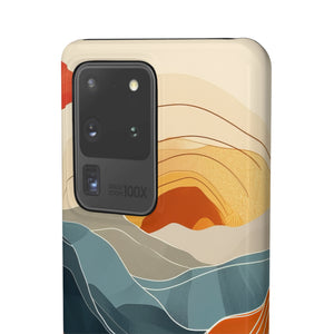 Sunset Waves | Slim Phone Case for Samsung