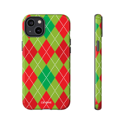 Diamond Shapes Dance - iPhone Case