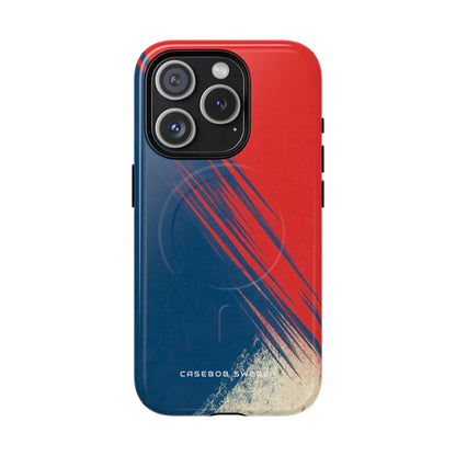 Vintage Brushstroke Harmony iPhone 15  Tough+ Phone Case