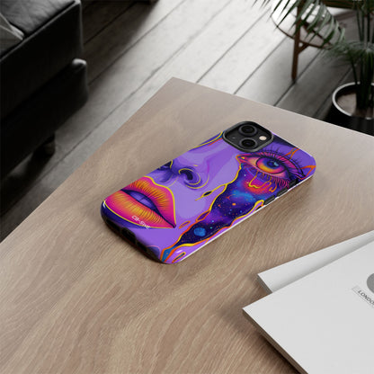 Cosmic Dreamscape Eye - iPhone Case