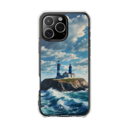 Lighthouse Guards Waves iPhone Case - Impact