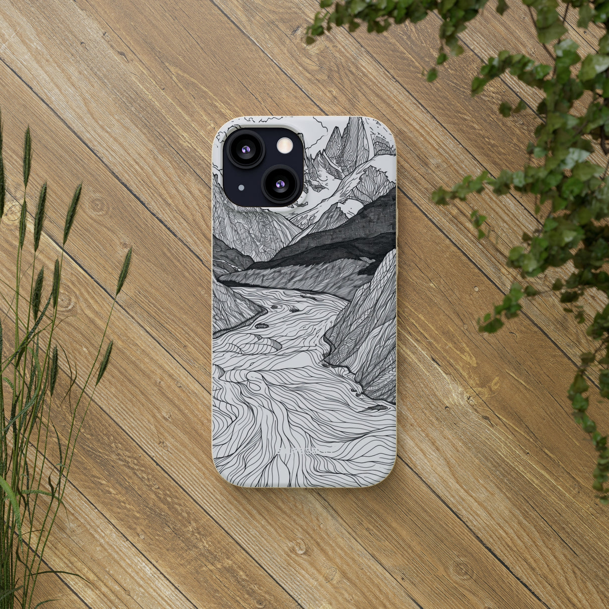 Mountain Tranquility | Biodegradable Phone Case