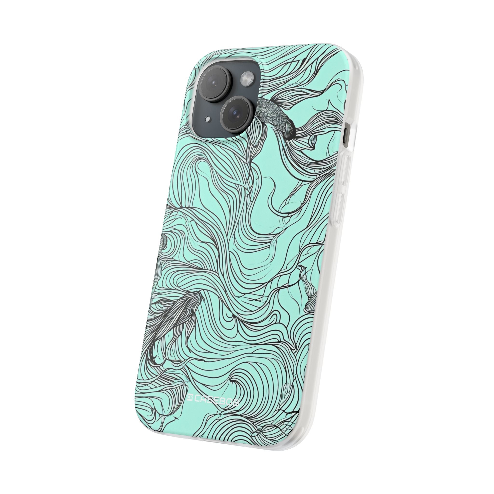 Aqua Serenity | Flexible Phone Case for iPhone