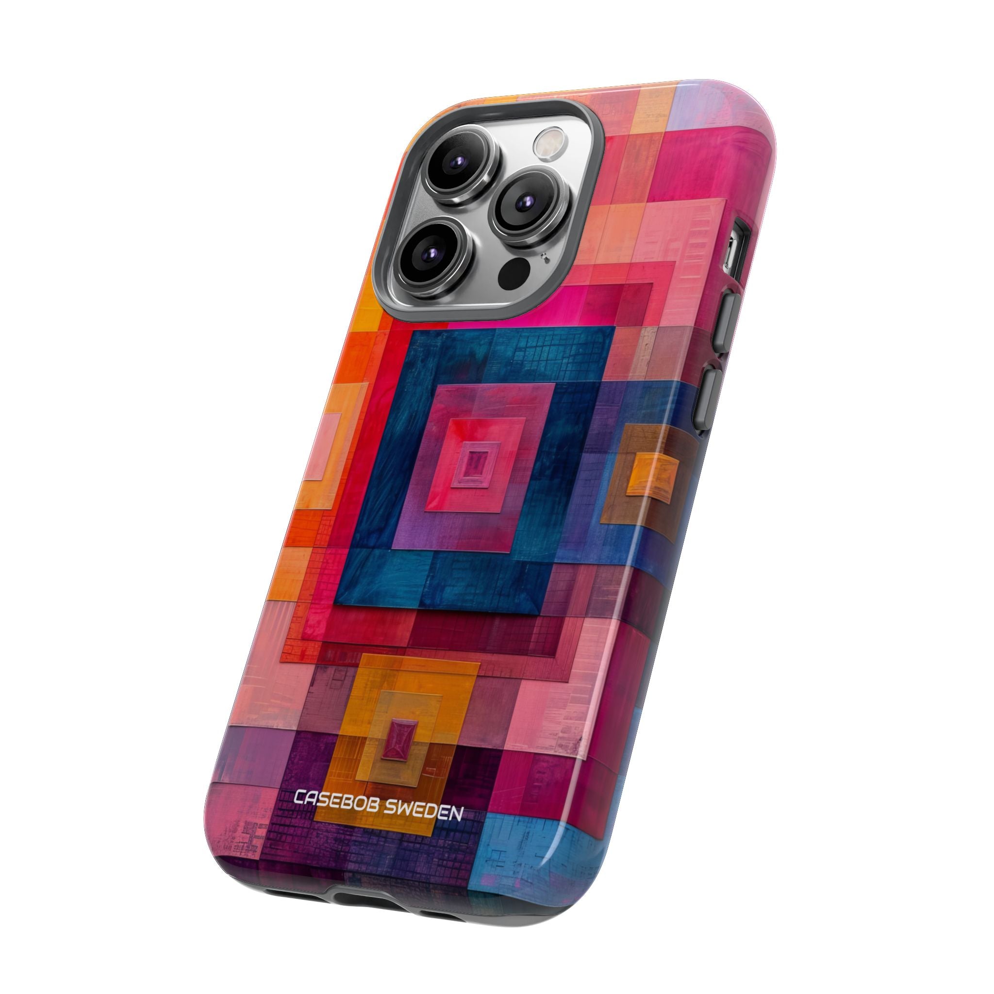 Vibrant Geometry - Tough iPhone 14 Phone Case