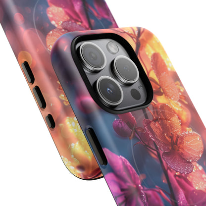 Surreal Flower Harmony iPhone 15 | Tough+ Phone Case