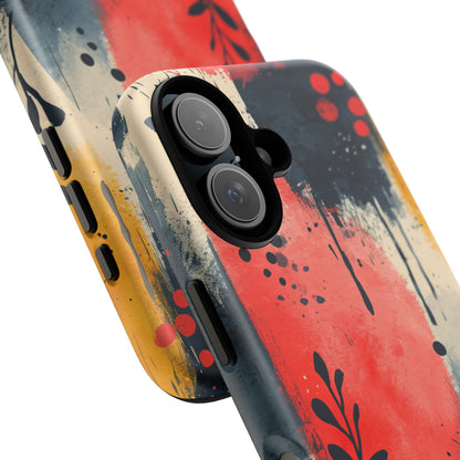 Vibrant Floral Energy iPhone 16 - Tough Phone Case