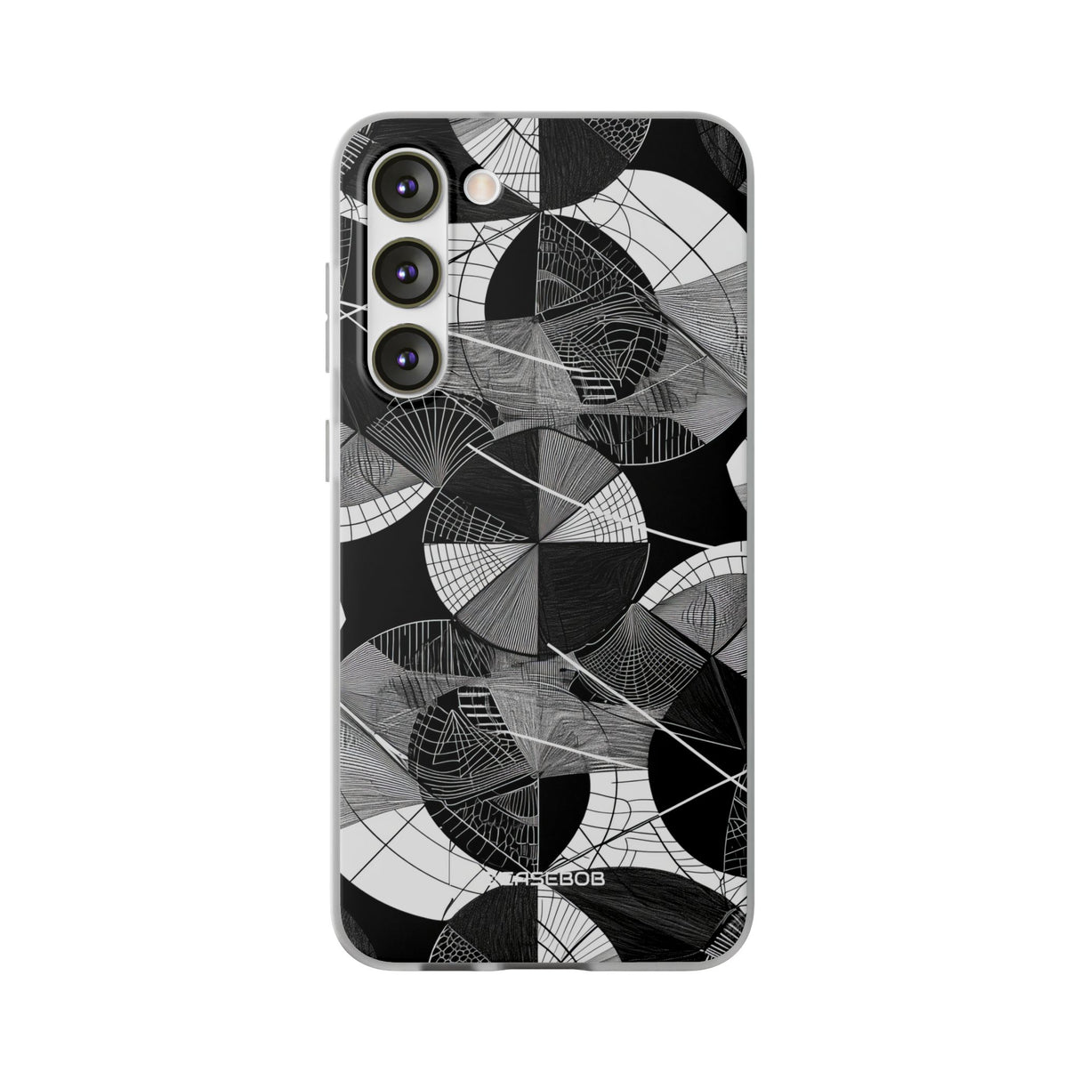 Geometric Elegance | Flexible Phone Case for Samsung Galaxy