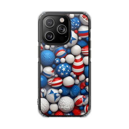 Festive Spheres Cluster iPhone Case - Impact