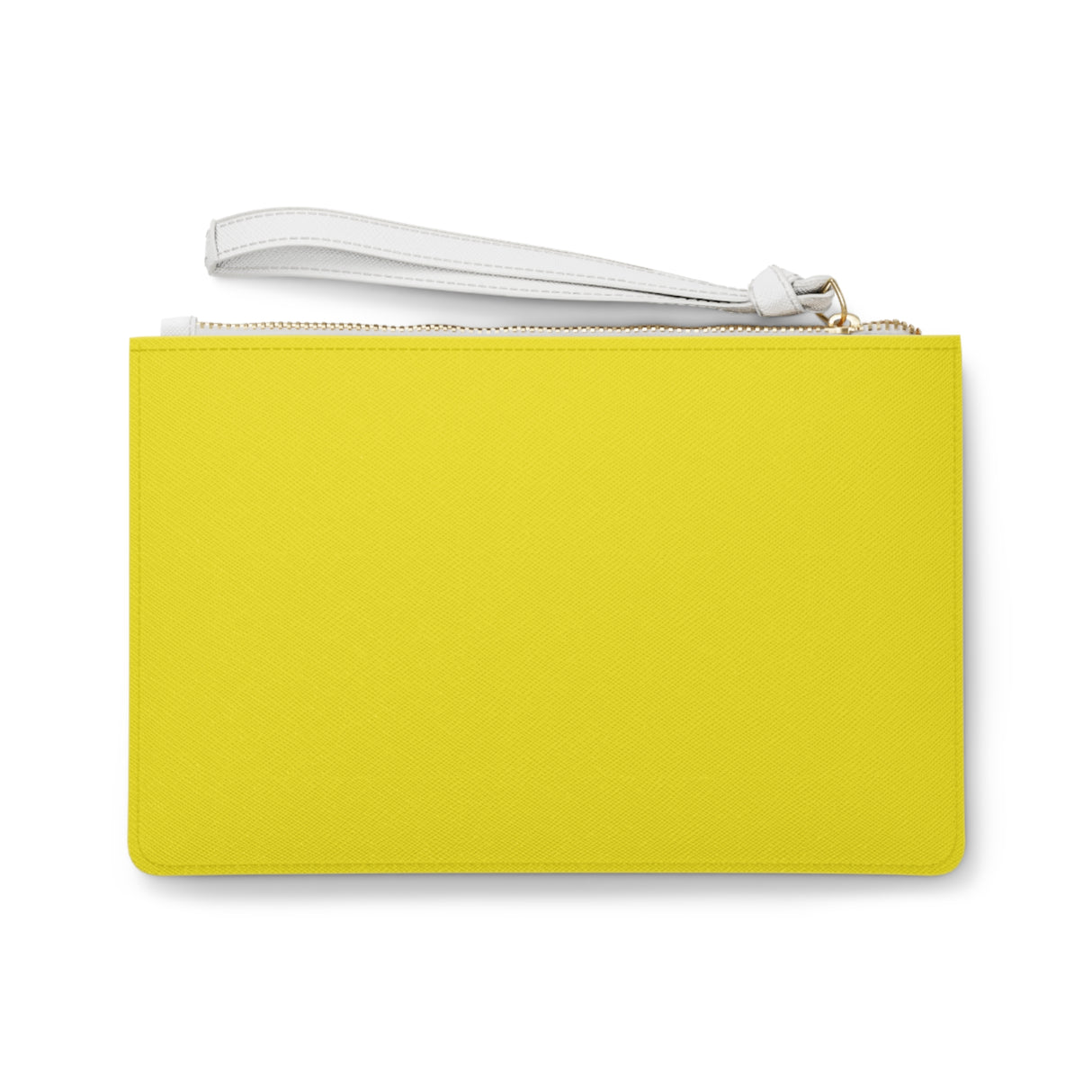 Aureolin Yellow Clutch Bag