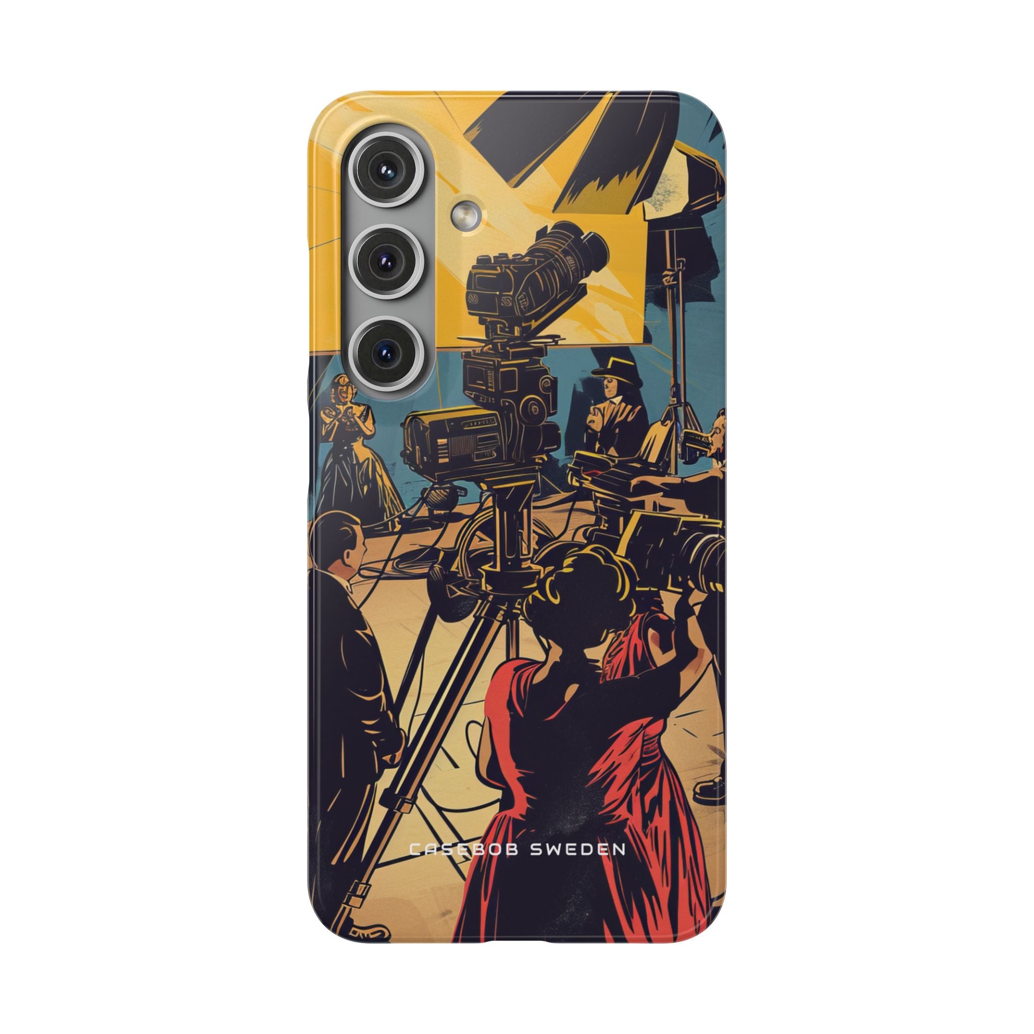 Golden Era Cinematic Spotlight Samsung S24 - Slim Phone Case