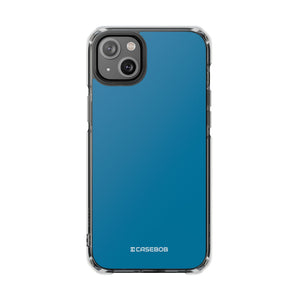 Cerulean Blue | Phone Case for iPhone (Clear Impact Case - Magnetic)