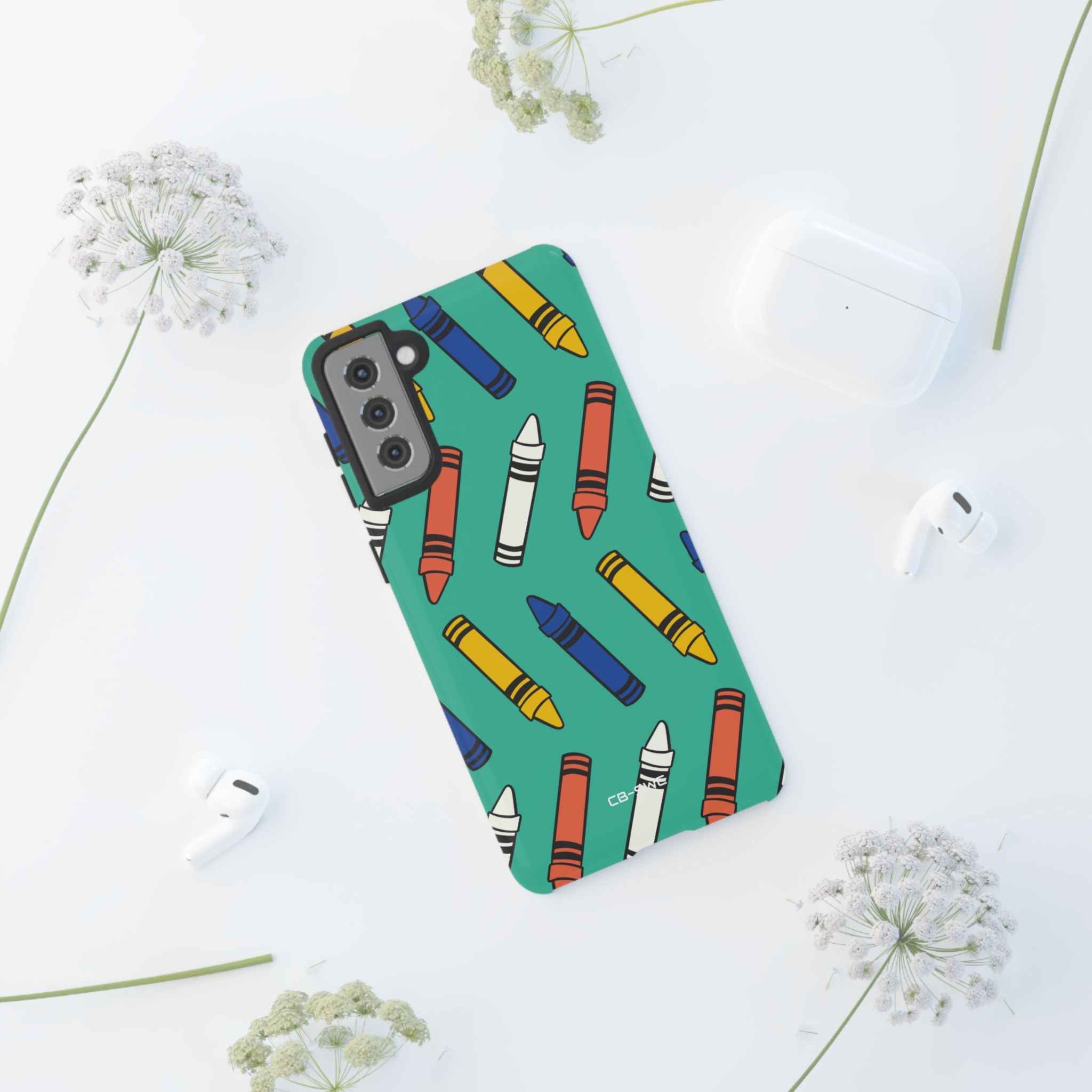 Crayons Dance Playfully - Samsung Case