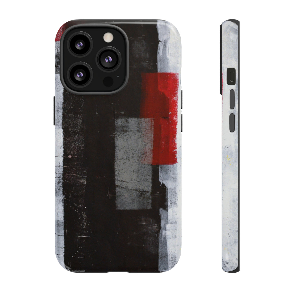 Red Accent Art - Protective Phone Case