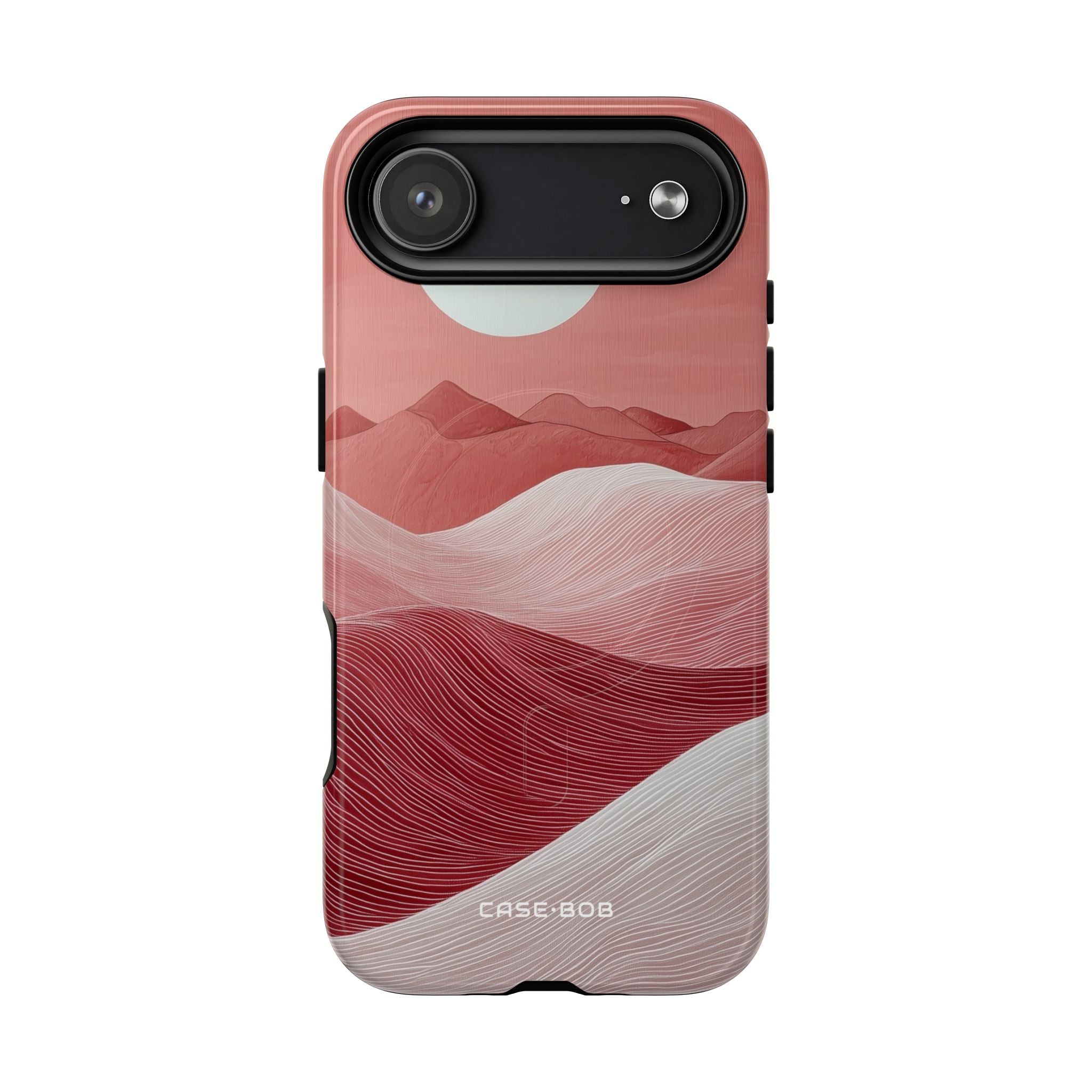White Orb Dunes iPhone 17 Air Case - Tough+
