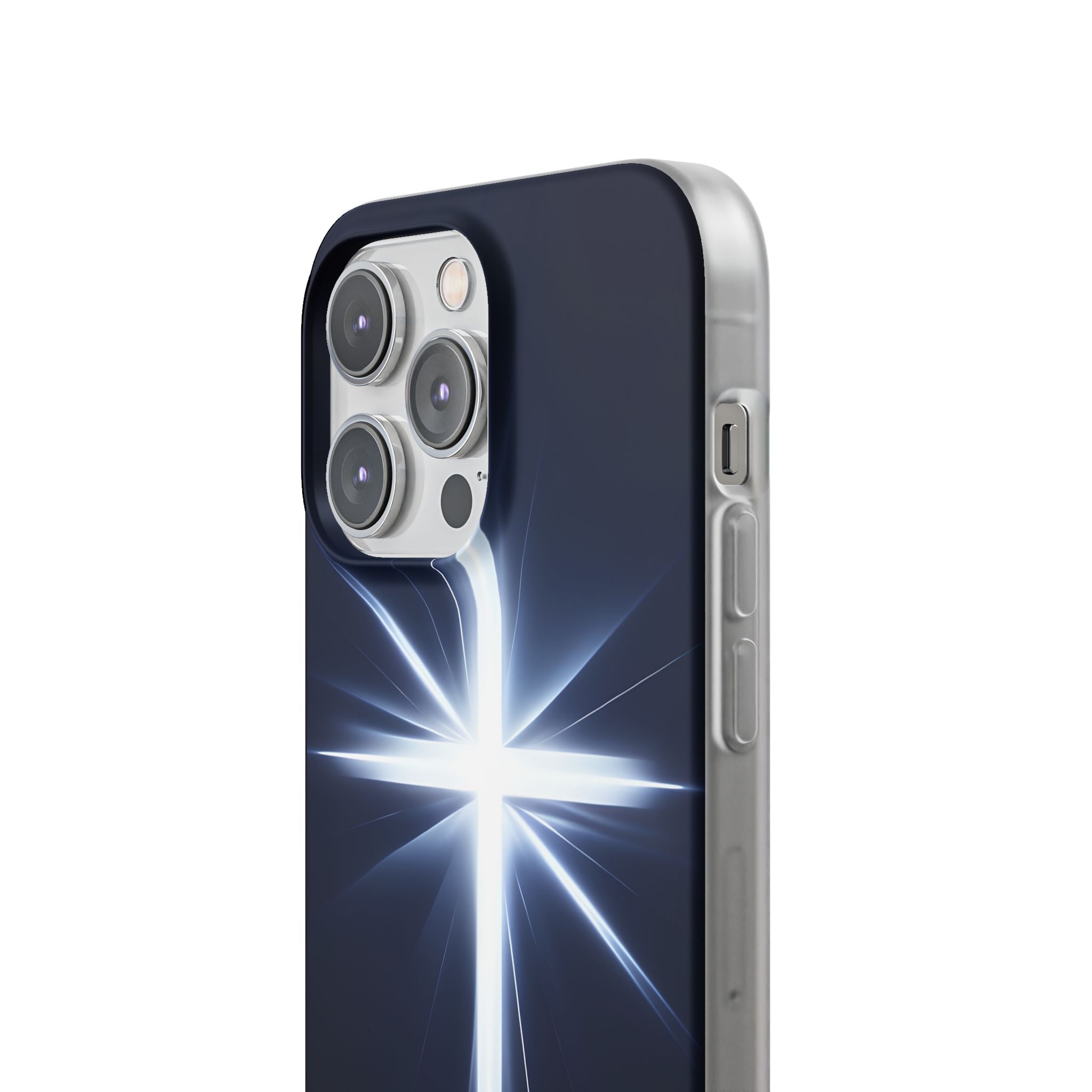 Glowing Crossburst iPhone 14 Pro Max Case - Soft