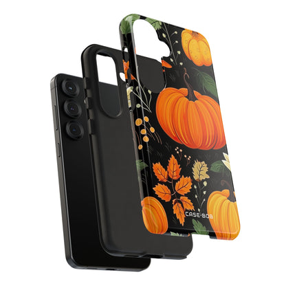 Pumpkin Glow Samsung S25 Case - Tough