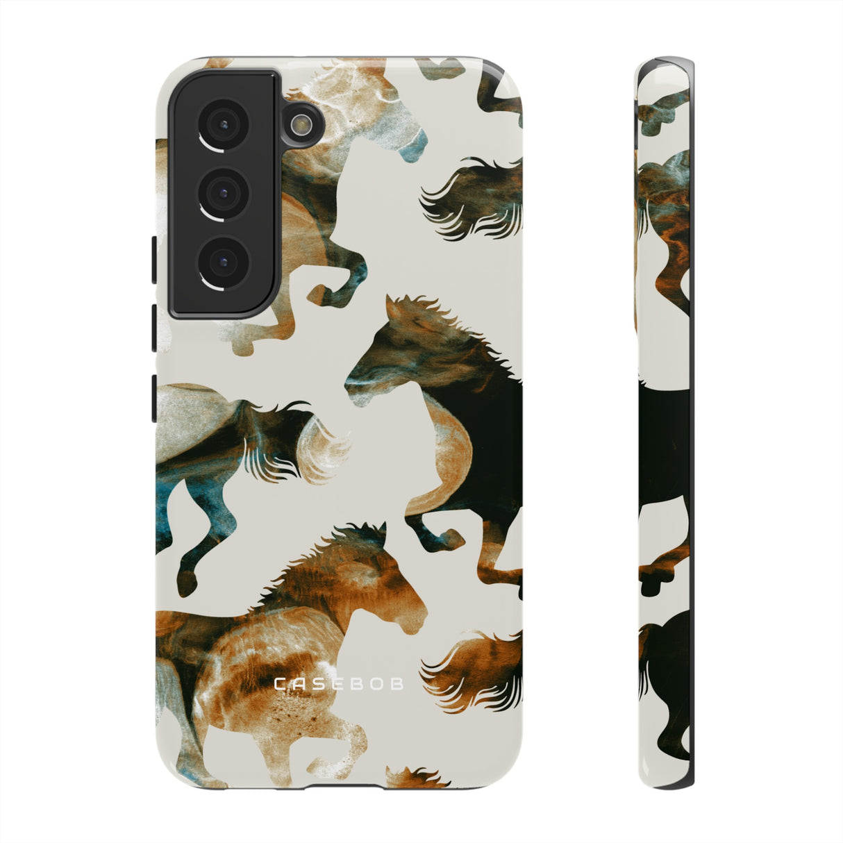 Tie Dye Horses - Protective Phone Case